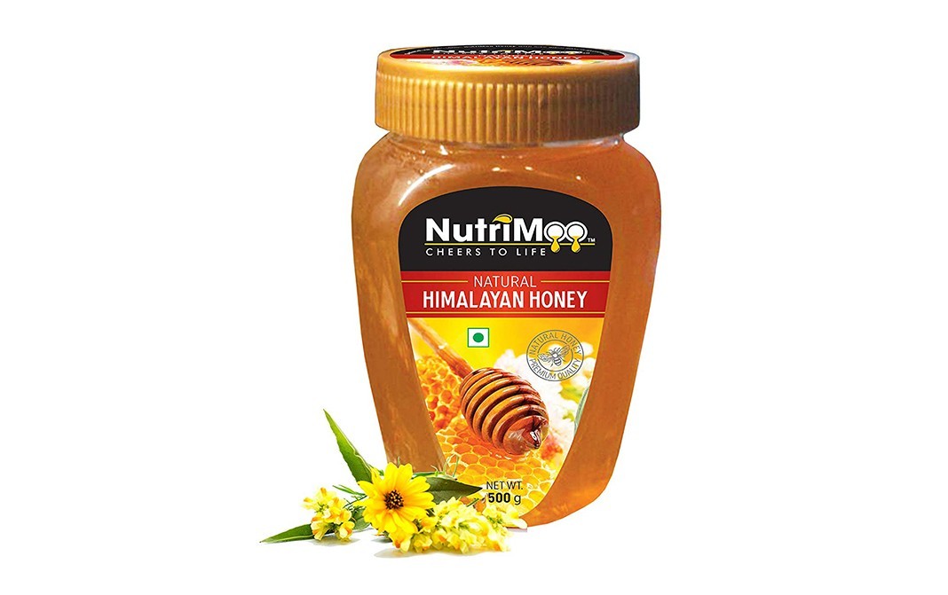 Nutrimoo Natural Himalayan Honey    Plastic Jar  500 grams